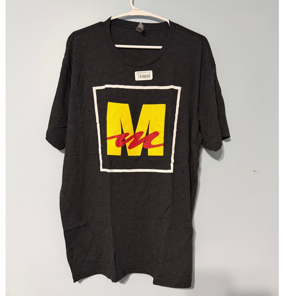Mecum Auction Next Level Apparel Men's‎ XL Charcoal Gray Tri-Blend T-Shirt 0853